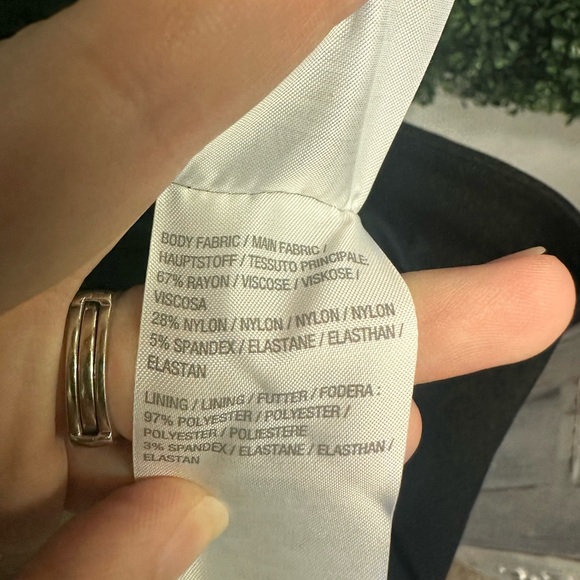 (A9) NWOT Dennis Basso | Black Blazer - Picture 5 of 7